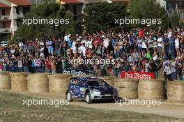 LOUBET Pierre-Louis (FRA) - LANDAIS Vincent (FRA) FORD FIESTA R5 9-11.06.2017. FIA World Rally Championship, Rd 7, Rally Italia Sardinia, Sardegna, Italy.