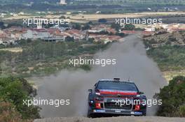 Andreas Mikkelsen (NOR) - Anders Jaeger-Synnevaag (NOR) - Citroen C3 WRC, Citroen Total Abu Dhabi Wrt 9-11.06.2017. FIA World Rally Championship, Rd 7, Rally Italia Sardinia, Sardegna, Italy.