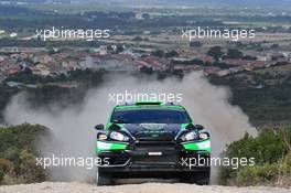 Yazzed Al Rajhi (SAU) - Michael Orr (GBR) - Ford Fiesta RS WRC, Yazeed Racing 9-11.06.2017. FIA World Rally Championship, Rd 7, Rally Italia Sardinia, Sardegna, Italy.