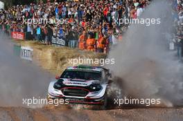 Elfin Evans (GBR) - Daniel Barritt (GBR) - Ford Fiesta WRC, M-Sport World Rally Team 9-11.06.2017. FIA World Rally Championship, Rd 7, Rally Italia Sardinia, Sardegna, Italy.