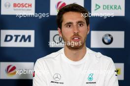 Pressekonferenz mit Daniel Juncadella (ESP) (HWA AG - Mercedes-AMG C 63 DTM) . 04.05.2018, DTM Round 1, Hockenheimring, Germany, Friday.