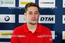 Pressekonferenz mit Robin Frijns (NL) (Audi Sport Team Abt - Audi RS5 DTM). 04.05.2018, DTM Round 1, Hockenheimring, Germany, Friday.