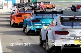 Starterfeld in der Boxengasse 05.05.2018, DTM Round 1, Hockenheimring, Germany, Friday.