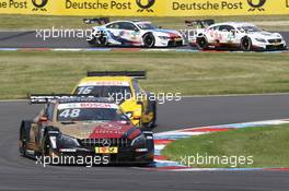 Edoardo Mortara (ITA) (HWA AG - Mercedes-AMG C 63 DTM)  19.05.2018, DTM Round 2, Lausitzring, Germany, Friday.