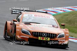 Lucas Auer (AUT) (HWA AG - Mercedes-AMG C 63 DTM) 19.05.2018, DTM Round 2, Lausitzring, Germany, Friday.