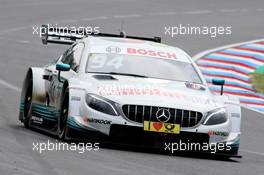Pascal Wehrlein (GER) (HWA AG - Mercedes-AMG C 63 DTM) 19.05.2018, DTM Round 2, Lausitzring, Germany, Friday.