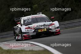 Loic Duval (FRA) Audi Sport Team Phoenix, Audi RS 5 DTM. 01.06.2018, DTM Round 3, Hungaroring, Hungary, Friday.