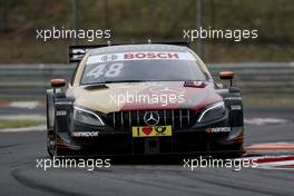 Edoardo Mortara (ITA) Mercedes-AMG Team HWA, Mercedes-AMG C63 DTM. 01.06.2018, DTM Round 3, Hungaroring, Hungary, Friday.