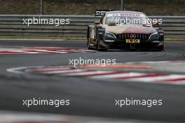 Edoardo Mortara (ITA) Mercedes-AMG Team HWA, Mercedes-AMG C63 DTM. 01.06.2018, DTM Round 3, Hungaroring, Hungary, Friday.