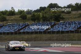 Edoardo Mortara (ITA) Mercedes-AMG Team HWA, Mercedes-AMG C63 DTM. 01.06.2018, DTM Round 3, Hungaroring, Hungary, Friday.