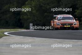 Lucas Auer (AUT) Mercedes-AMG Team HWA, Mercedes-AMG C63 DTM. 01.06.2018, DTM Round 3, Hungaroring, Hungary, Friday.