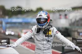 Race winner Paul Di Resta (GBR) Mercedes-AMG Team HWA, Mercedes-AMG C63 DTM celebrates in parc ferme. 02.06.2018, DTM Round 3, Hungaroring, Hungary, Saturday.