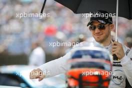 Edoardo Mortara (ITA) Mercedes-AMG Team HWA, Mercedes-AMG C63 DTM. 03.06.2018, DTM Round 3, Hungaroring, Hungary, Sunday.