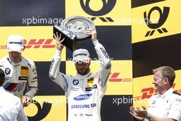 Podium: Third place Philipp Eng (AUT) BMW Team RBM, BMW M4 DTM. 03.06.2018, DTM Round 3, Hungaroring, Hungary, Sunday.