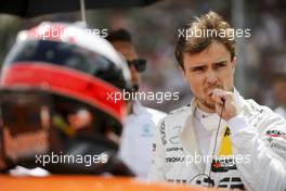 Lucas Auer (AUT) Mercedes-AMG Team HWA, Mercedes-AMG C63 DTM. 03.06.2018, DTM Round 3, Hungaroring, Hungary, Sunday.