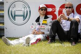 Nico Muller (SUI) Audi Sport Team Abt Sportsline, Audi RS 5 DTM. 03.06.2018, DTM Round 3, Hungaroring, Hungary, Sunday.