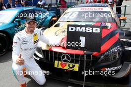 Edoardo Mortara (ITA) (HWA AG - Mercedes-AMG C 63 DTM)   23.06.2018, DTM Round 4, Norisring, Germany, Saturday.