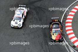 Paul Di Resta (GBR) (HWA AG - Mercedes-AMG C 63 DTM) und Edoardo Mortara (ITA) (HWA AG - Mercedes-AMG C 63 DTM) 24.06.2018, DTM Round 4, Norisring, Germany, Sunday.
