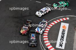 Marco Wittmann (GER) (BMW Team RMG - BMW M4 DTM) und Bruno Spengler (CDN) (BMW Team RBM - BMW M4 DTM) 24.06.2018, DTM Round 4, Norisring, Germany, Sunday.