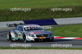 Pascal Wehrlein (GER) (HWA AG - Mercedes-AMG C 63 DTM)   21.09.2018, DTM Round 9, Spielberg, Austria, Friday.