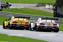 Timo Glock (GER) (BMW Team RMG - BMW M4 DTM)  und Marco Wittmann (GER) (BMW Team RMG - BMW M4 DTM)  23.09.2018, DTM Round 9, Spielberg, Austria, Sunday.