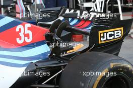 Williams rear wing. 23.03.2018. Formula 1 World Championship, Rd 1, Australian Grand Prix, Albert Park, Melbourne, Australia, Practice Day.