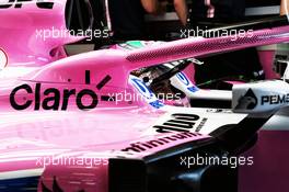 Sergio Perez (MEX) Sahara Force India F1 VJM11. 23.03.2018. Formula 1 World Championship, Rd 1, Australian Grand Prix, Albert Park, Melbourne, Australia, Practice Day.