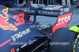 Red Bull rear wing. 23.03.2018. Formula 1 World Championship, Rd 1, Australian Grand Prix, Albert Park, Melbourne, Australia, Practice Day.