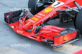 Ferrari Front wing. 23.03.2018. Formula 1 World Championship, Rd 1, Australian Grand Prix, Albert Park, Melbourne, Australia, Practice Day.