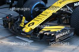 Renault front wing. 23.03.2018. Formula 1 World Championship, Rd 1, Australian Grand Prix, Albert Park, Melbourne, Australia, Practice Day.