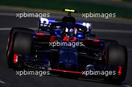 Pierre Gasly (FRA) Scuderia Toro Rosso STR13. 23.03.2018. Formula 1 World Championship, Rd 1, Australian Grand Prix, Albert Park, Melbourne, Australia, Practice Day.
