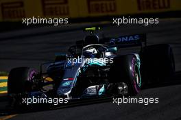 Valtteri Bottas (FIN) Mercedes AMG F1 W09. 23.03.2018. Formula 1 World Championship, Rd 1, Australian Grand Prix, Albert Park, Melbourne, Australia, Practice Day.