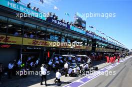 Lewis Hamilton (GBR) Mercedes AMG F1 W09. 23.03.2018. Formula 1 World Championship, Rd 1, Australian Grand Prix, Albert Park, Melbourne, Australia, Practice Day.