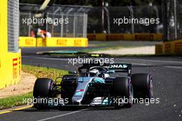 Valtteri Bottas (FIN) Mercedes AMG F1 W09. 23.03.2018. Formula 1 World Championship, Rd 1, Australian Grand Prix, Albert Park, Melbourne, Australia, Practice Day.