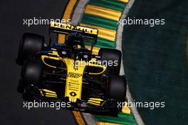 Nico Hulkenberg (GER) Renault Sport F1 Team RS18. 23.03.2018. Formula 1 World Championship, Rd 1, Australian Grand Prix, Albert Park, Melbourne, Australia, Practice Day.