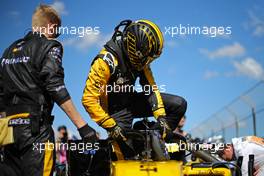 Nico Hulkenberg (GER) Renault Sport F1 Team  25.03.2018. Formula 1 World Championship, Rd 1, Australian Grand Prix, Albert Park, Melbourne, Australia, Race Day.
