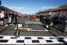 The grid without grid girls. 25.03.2018. Formula 1 World Championship, Rd 1, Australian Grand Prix, Albert Park, Melbourne, Australia, Race Day.