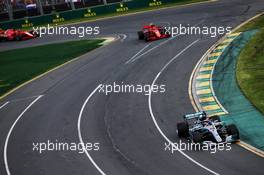 Lewis Hamilton (GBR) Mercedes AMG F1 W09. 25.03.2018. Formula 1 World Championship, Rd 1, Australian Grand Prix, Albert Park, Melbourne, Australia, Race Day.