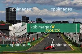 Sebastian Vettel (GER) Ferrari SF71H. 25.03.2018. Formula 1 World Championship, Rd 1, Australian Grand Prix, Albert Park, Melbourne, Australia, Race Day.