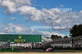 Sergio Perez (MEX) Sahara Force India F1 VJM11. 25.03.2018. Formula 1 World Championship, Rd 1, Australian Grand Prix, Albert Park, Melbourne, Australia, Race Day.