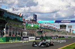 Lewis Hamilton (GBR) Mercedes AMG F1 W09. 25.03.2018. Formula 1 World Championship, Rd 1, Australian Grand Prix, Albert Park, Melbourne, Australia, Race Day.