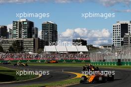 Fernando Alonso (ESP) McLaren MCL33. 25.03.2018. Formula 1 World Championship, Rd 1, Australian Grand Prix, Albert Park, Melbourne, Australia, Race Day.