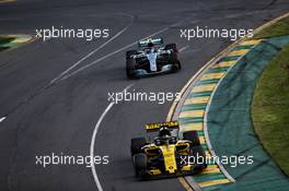 Nico Hulkenberg (GER) Renault Sport F1 Team RS18. 25.03.2018. Formula 1 World Championship, Rd 1, Australian Grand Prix, Albert Park, Melbourne, Australia, Race Day.