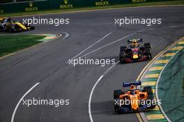 Fernando Alonso (ESP) McLaren MCL33. 25.03.2018. Formula 1 World Championship, Rd 1, Australian Grand Prix, Albert Park, Melbourne, Australia, Race Day.