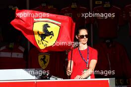 Ferrari flag. 25.03.2018. Formula 1 World Championship, Rd 1, Australian Grand Prix, Albert Park, Melbourne, Australia, Race Day.