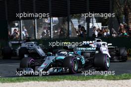Valtteri Bottas (FIN) Mercedes AMG F1 W09. 25.03.2018. Formula 1 World Championship, Rd 1, Australian Grand Prix, Albert Park, Melbourne, Australia, Race Day.