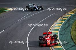 Sebastian Vettel (GER) Ferrari SF71H. 25.03.2018. Formula 1 World Championship, Rd 1, Australian Grand Prix, Albert Park, Melbourne, Australia, Race Day.