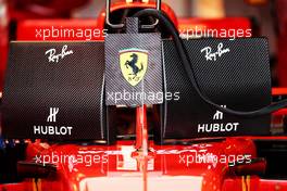 Sebastian Vettel (GER) Ferrari SF71H - pit monitors.