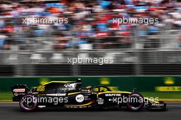 Carlos Sainz Jr (ESP) Renault Sport F1 Team RS18. 24.03.2018. Formula 1 World Championship, Rd 1, Australian Grand Prix, Albert Park, Melbourne, Australia, Qualifying Day.