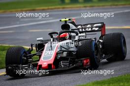 Kevin Magnussen (DEN) Haas VF-18. 24.03.2018. Formula 1 World Championship, Rd 1, Australian Grand Prix, Albert Park, Melbourne, Australia, Qualifying Day.